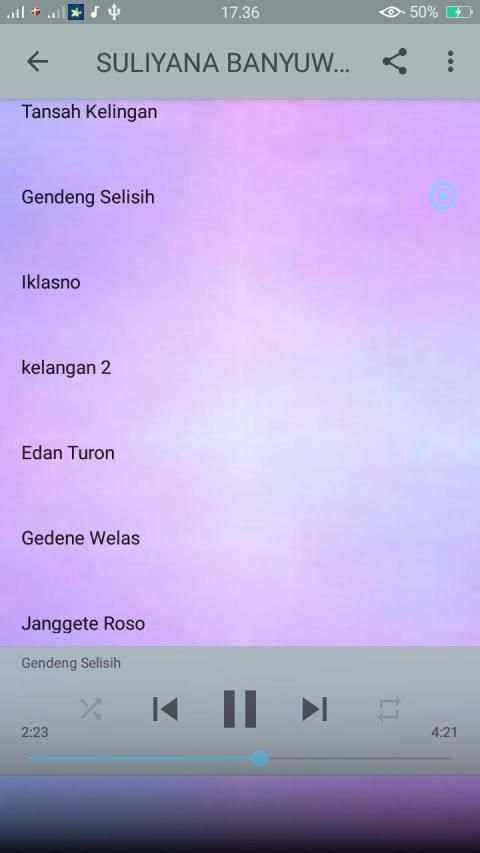 Lagu Suliana Banyuwangi Offline screenshot 1