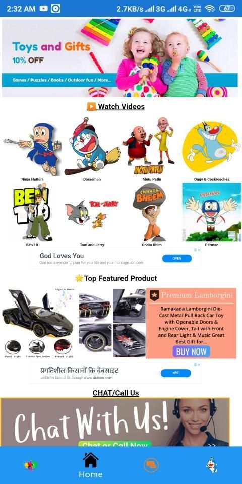 Cartoon in Hindi | Shop, Watch & Fun Projects screenshot 8