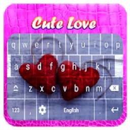 Cute Love Pink Keyboard Themes