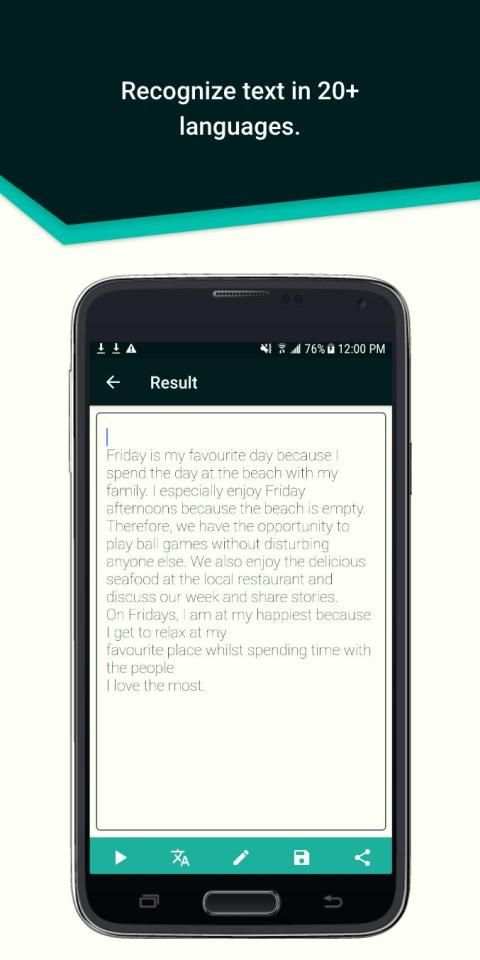 Image to text scanner - OCR - TTS - Translator 3 تصوير الشاشة