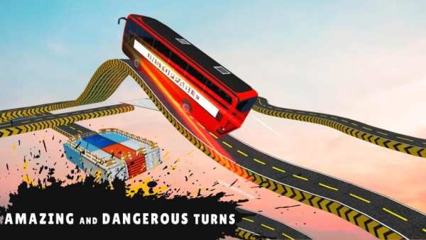 Impossible Road Real Bus Simulator screenshot 1