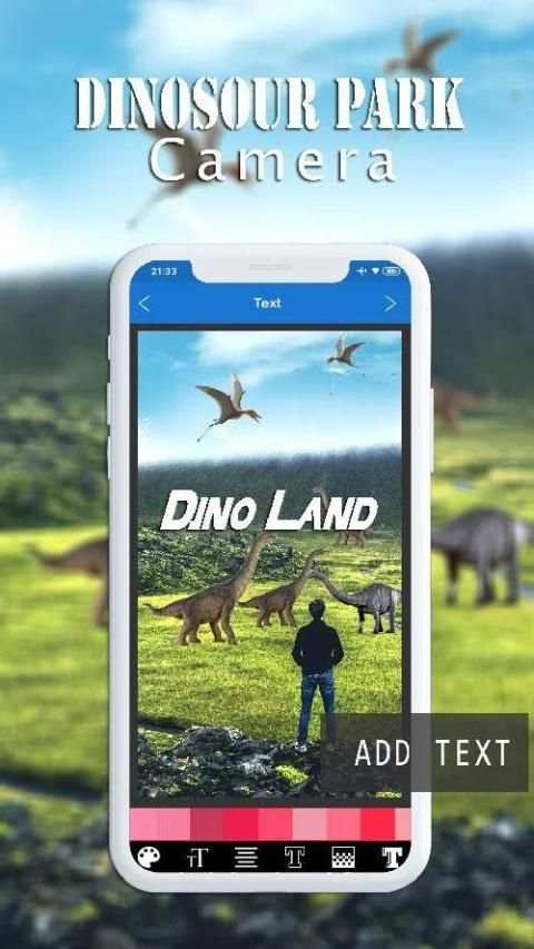 Dinosour Park Camera screenshot 1