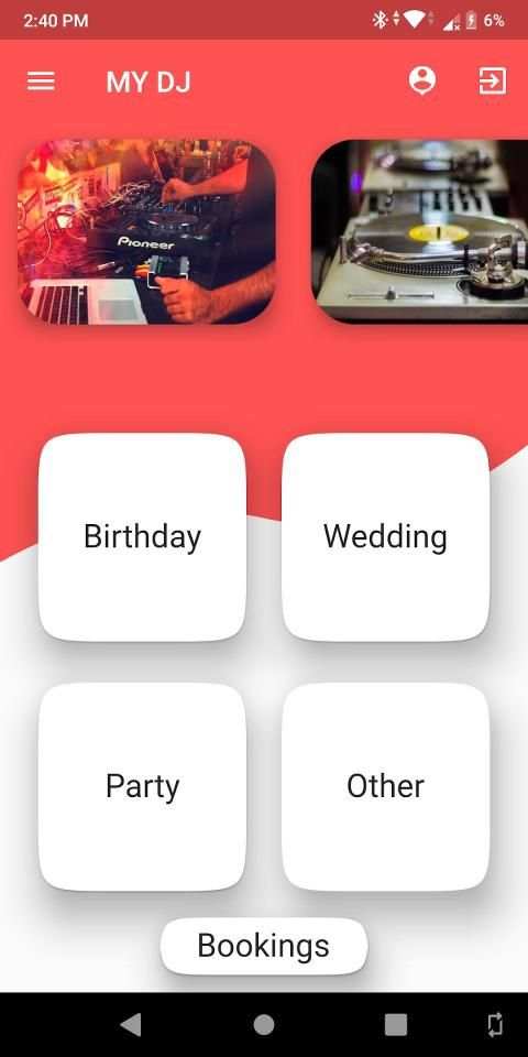 My DJ Booking screenshot 1