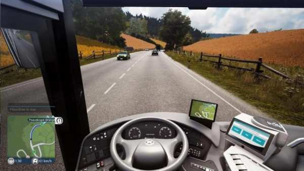Euro Bus Driver : Simulator स्क्रीनशॉट 5