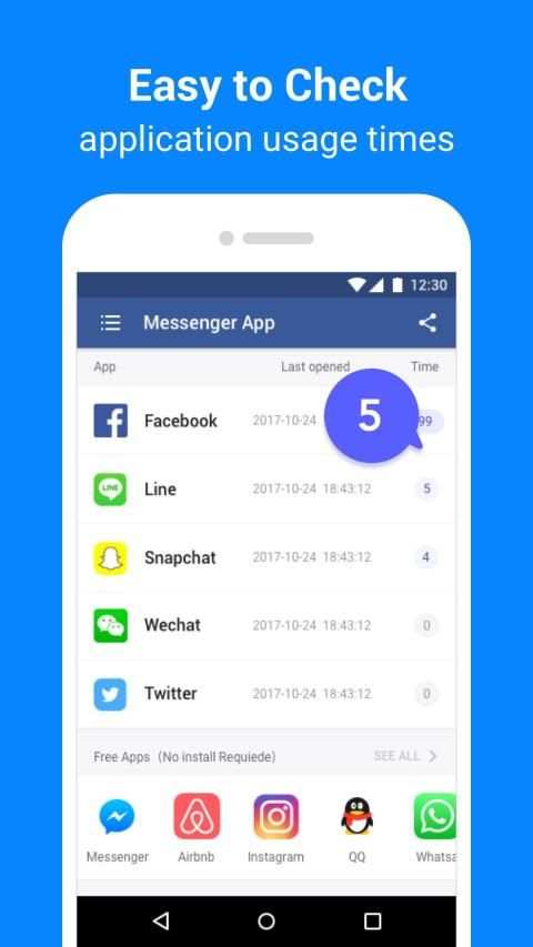 Messenger App - Private Text & SNS Chat screenshot 2