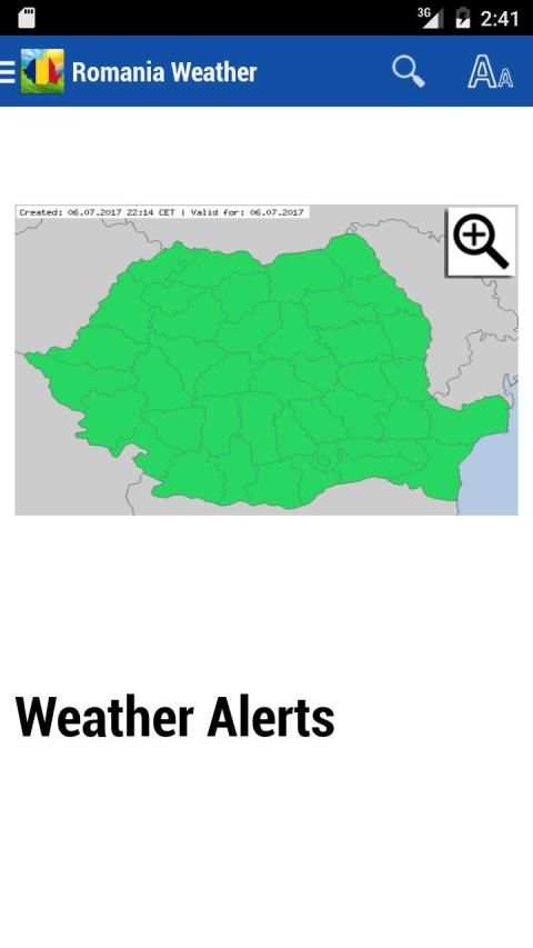 Romania Weather screenshot 1