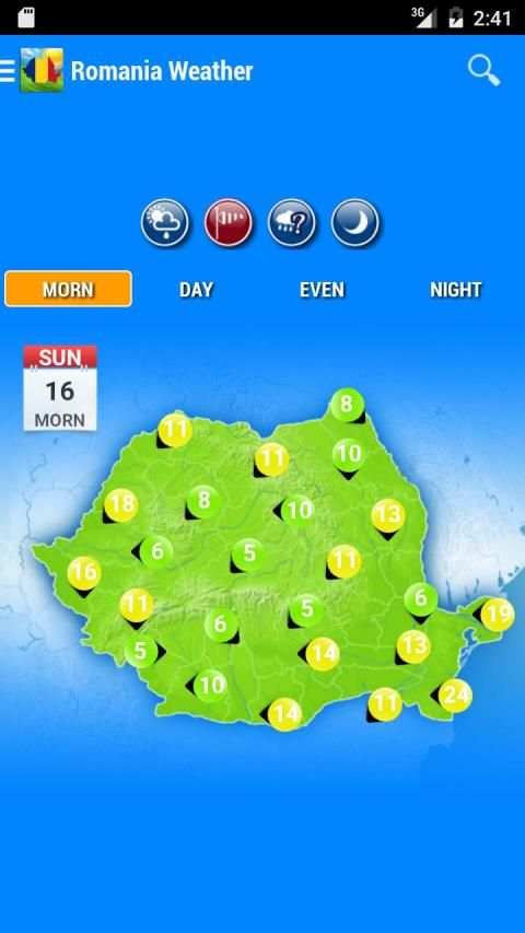Romania Weather screenshot 2
