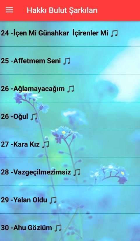 Hakkı Bulut Sarkıları(internetsiz) screenshot 2