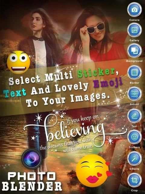 Blend Me Photo Editor स्क्रीनशॉट 1