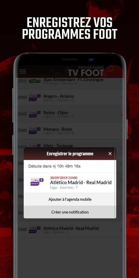 Programme télé FOOT screenshot 6