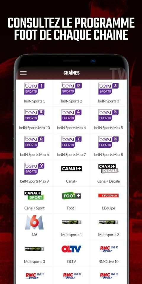 Programme télé FOOT screenshot 5
