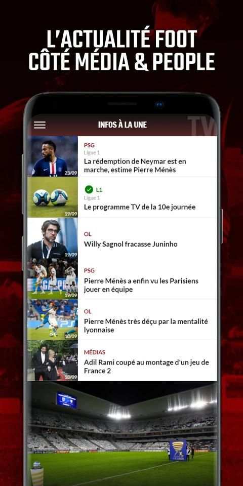 Programme télé FOOT screenshot 2