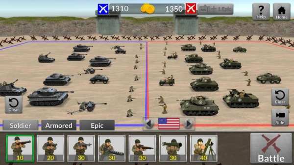 WW2 Battle Simulator screenshot 4