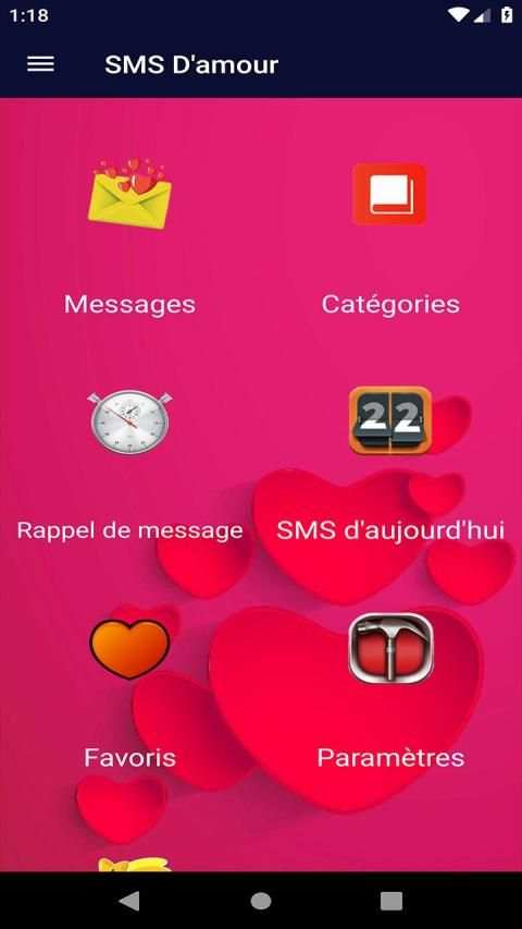 Meilleurs SMS d'amour en Français screenshot 4
