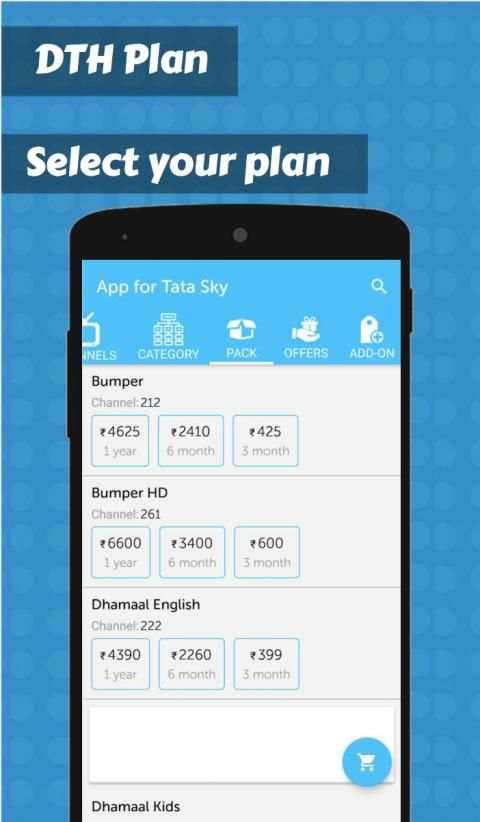 App for Tata Sky Channels List & Tata sky DTH screenshot 3