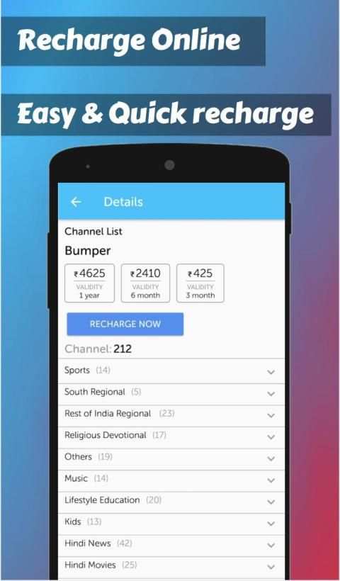 App for Tata Sky Channels List & Tata sky DTH screenshot 2