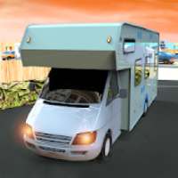 Offroad Camper Van Driving logo