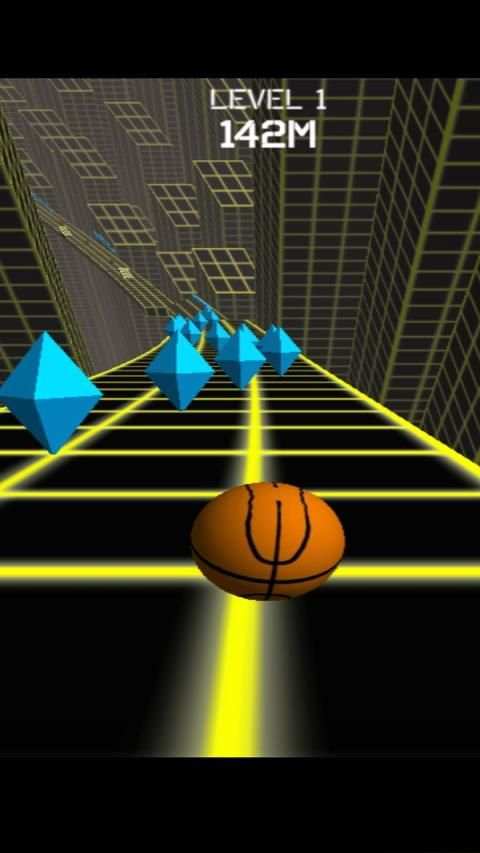 Basketball Balance Ball 3D स्क्रीनशॉट 4