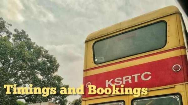 KSRTC Bus Time Table and Bookings App screenshot 1