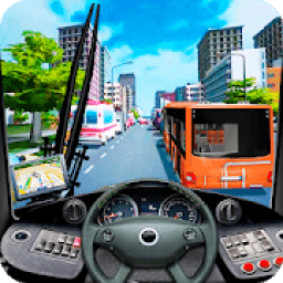 City Bus Driving Simulator आइकन