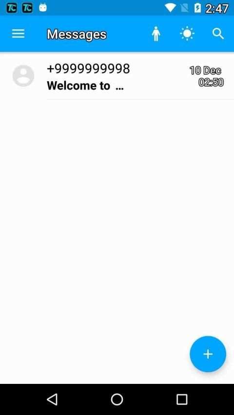 Wallet messenger screenshot 1