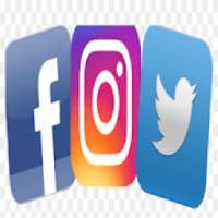 Social VIP 3 en 1 Facebook Instagram Twitter LITE