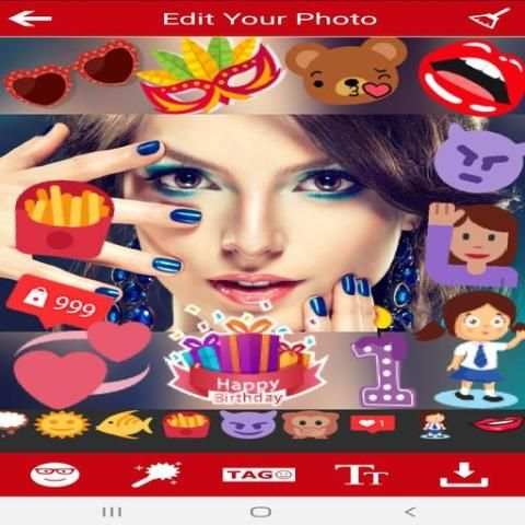Girls Makeup Photo Editor Women Face Makeup स्क्रीनशॉट 2