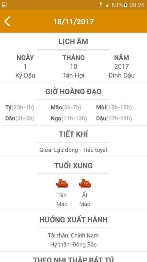 LỊCH VẠN NIÊN 2020 - Lịch Việt screenshot 5