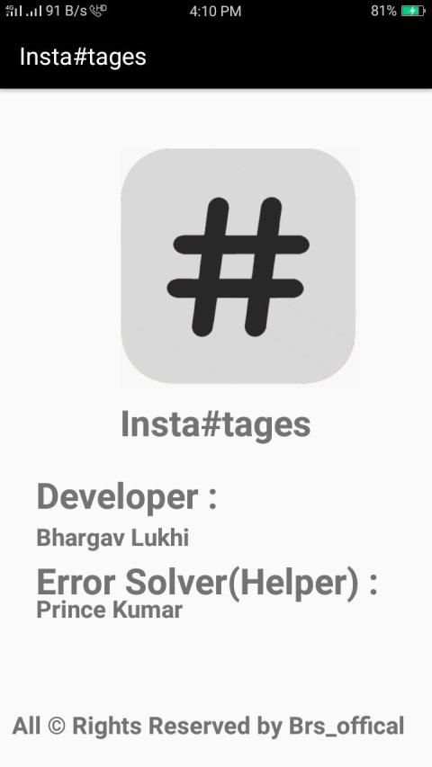 Trendy Tags for Boost Like & Follower In Instagram screenshot 1