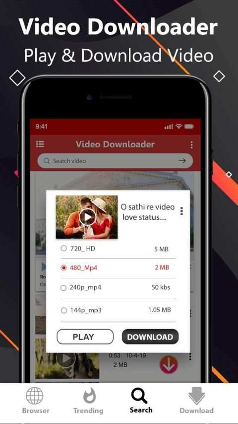 Free video downloader app - save from net screenshot 2