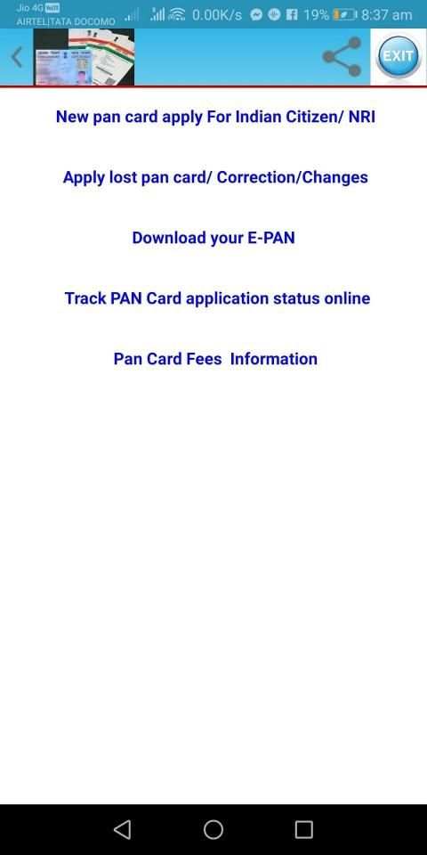Online Pan & Adhaar स्क्रीनशॉट 5