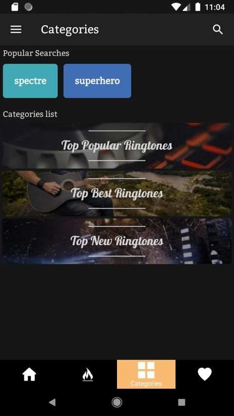 Free Ringtones app - Set Caller Tune - Mp3 Songs स्क्रीनशॉट 3