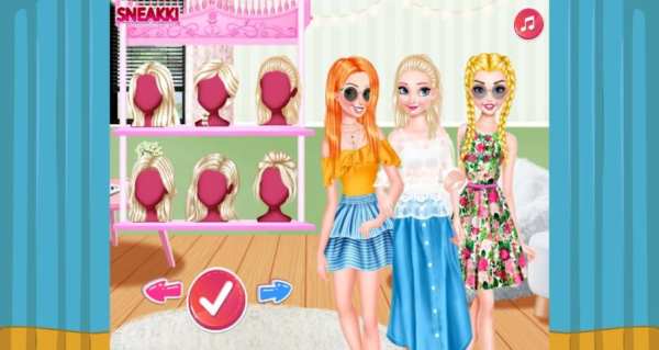 Barbie Fashion Travel Princesses screenshot 2