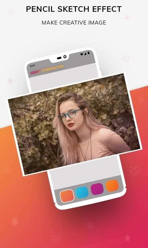 Pencil Sketch Photo Makers : DrawingArt Editor 2 تصوير الشاشة