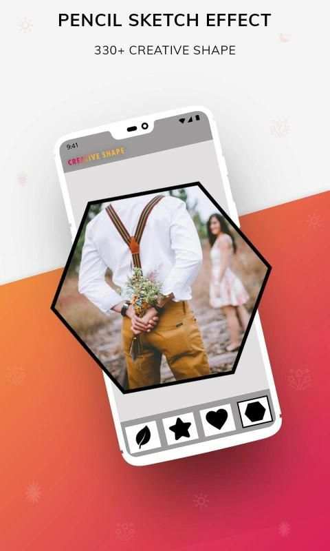 Pencil Sketch Photo Makers : DrawingArt Editor screenshot 1