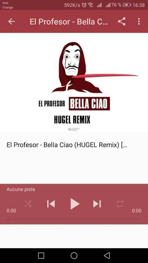 اغنية البروفيسور bella ciao بيلا شاو بدون نت
‎ screenshot 3