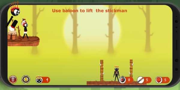 Loco Stick: Archery Man Legend Hunting screenshot 4