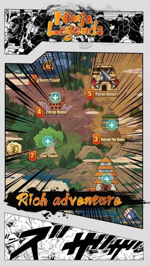 Ninja Legends - RPG Anime Games screenshot 7