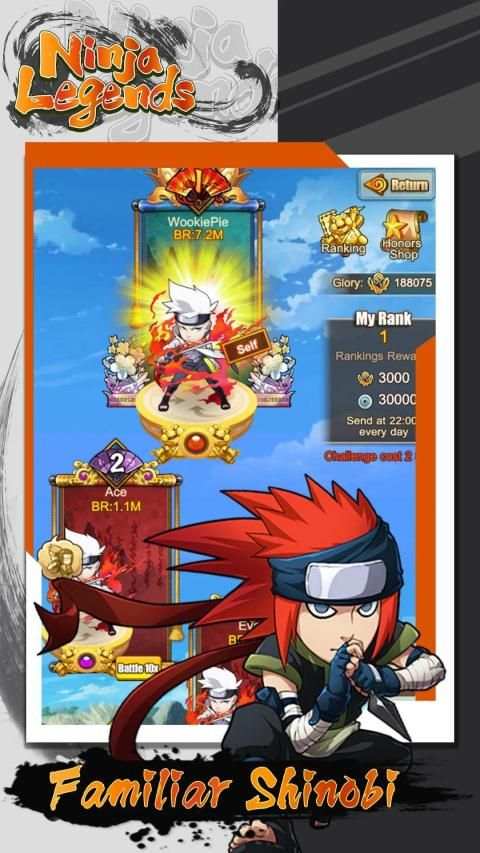 Ninja Legends - RPG Anime Games screenshot 9