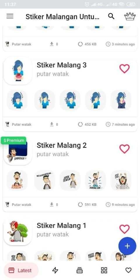 Stiker Malangan Untuk WhatsApp screenshot 6