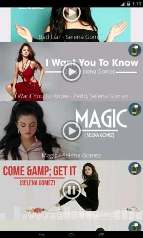 Selena Gomez Hot Ringtones स्क्रीनशॉट 1
