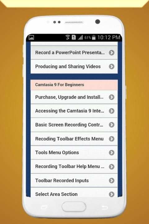 Camtasia Video Tutorials स्क्रीनशॉट 2