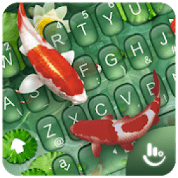 ikon Cute Koi Fish Keyboard Theme
