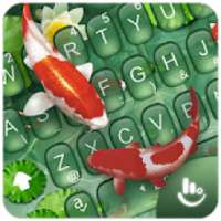Cute Koi Fish Keyboard Theme