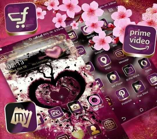 Heart Tree Launcher Theme screenshot 3