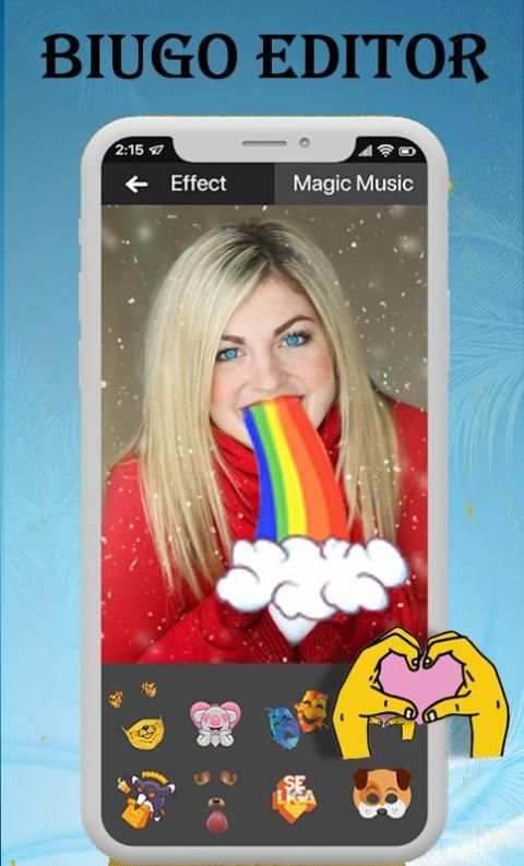 Guide for Biugo Magic Video Editor screenshot 3