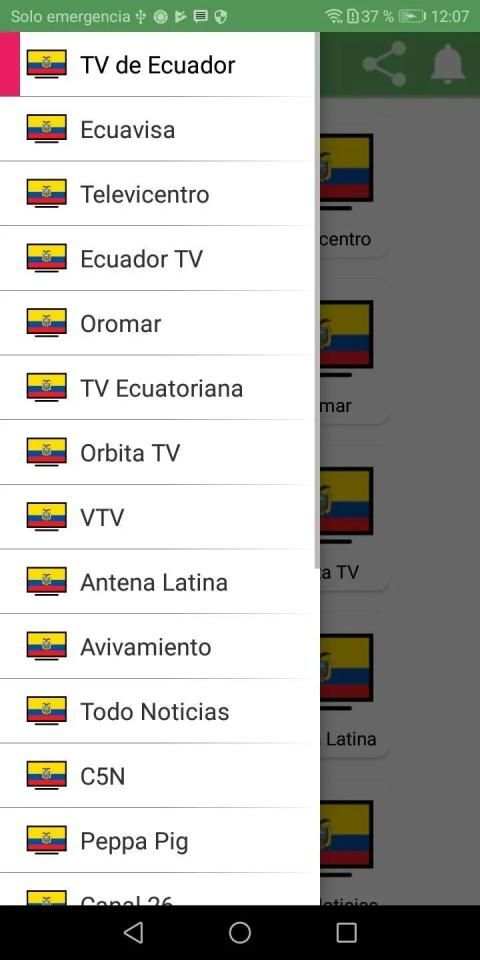 TV ecuador स्क्रीनशॉट 3