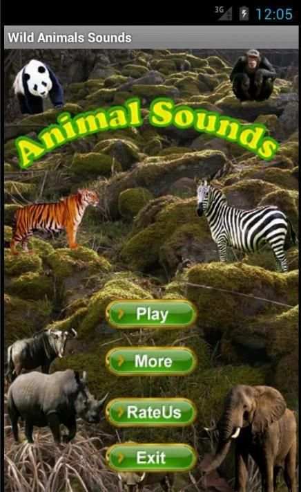 Wild Animals Sounds स्क्रीनशॉट 14