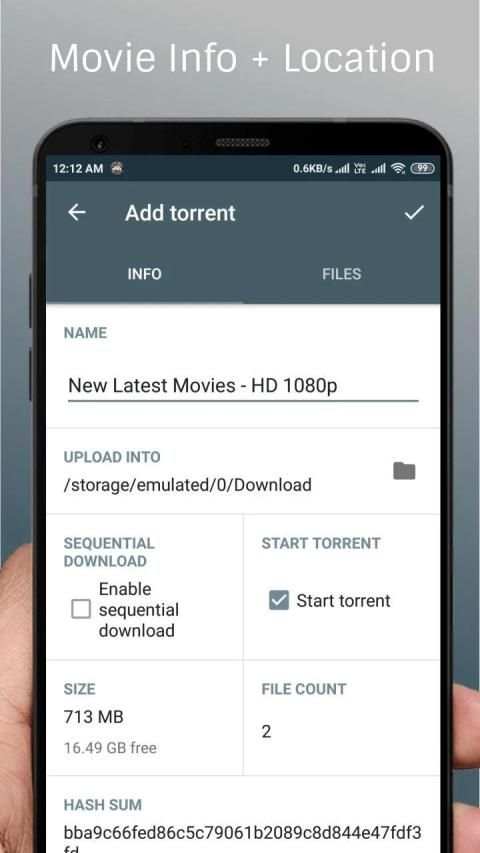Free Full Movie Downloader | Torrent downloader screenshot 6