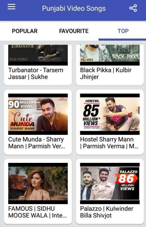 Punjabi Songs - Punjabi Video Songs स्क्रीनशॉट 4